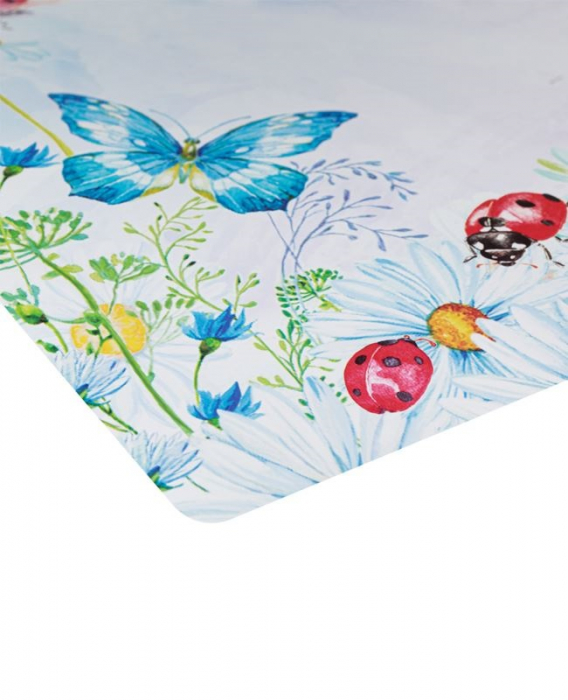 Suport farfurii, model Paste fluturi si flori, 45 x 30 cm [2]