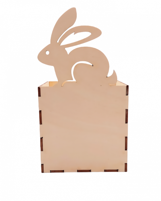 Suport instrumente de scris, cu decupaj Iepuras [2]