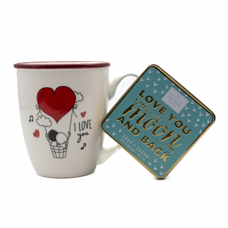 Set cadou I love you to the moon&back [1]