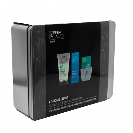 Set cadou Super Facialist Cactus, pentru barbati [0]