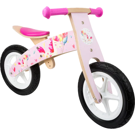Biciclete copii - Bicicleta de echilibru fara pedale, Legler, model Unicorn, din lemn