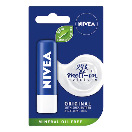 Balsam de buze Nivea Lip Care Original, 4.8 g [0]