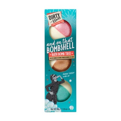 Spuma si saruri de baie - Set 3 bombe de baie efervescente, 3x80 g