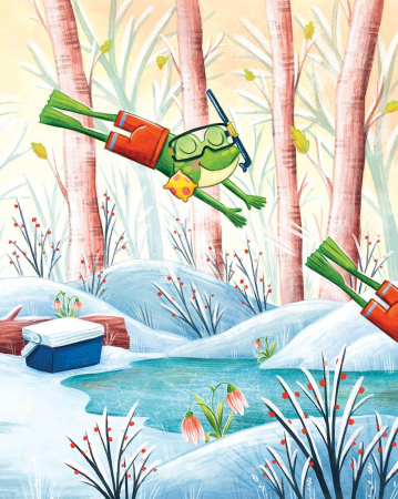 Broscuta vrea sa inoate Luisa Schauenberg, Pina Gertenbach, 3 ani+ [4]