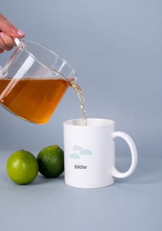 Cana ceramica de Craciun, Let it snow, 350 ml [1]