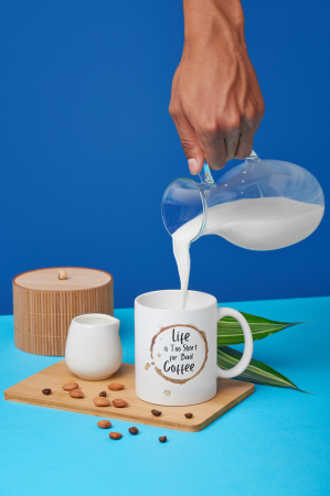 Cana ceramica, Life is too short for bad Coffee, 350 ml [3]