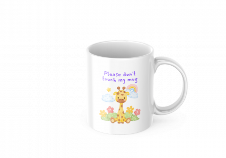Cani - Cana ceramica, Please don't touch my mug, 350 ml