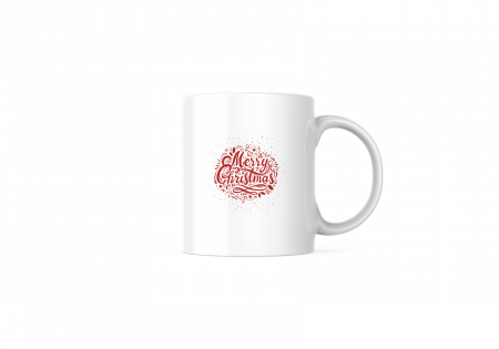 Cana ceramica de Craciun, Merry Christmas, 350 ml [0]