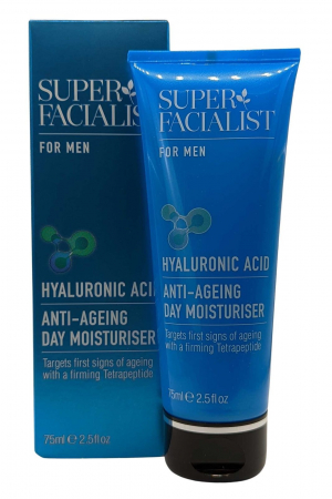 Crema de fata pentru barbati, tratament pentru zi cu Acid Hialuronic, 75 ml [1]