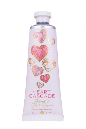 Lotiuni si creme de maini - Crema hidratanta pentru maini, Heart Cascade, white, 60 ml