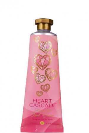 Lotiuni si creme de maini - Crema hidratanta pentru maini, Heart Cascade, pink, 60 ml