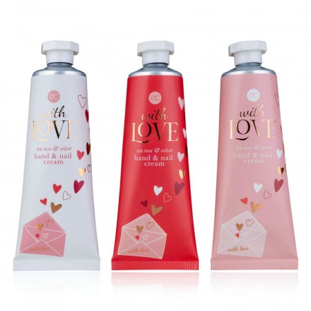 Crema hidratanta pentru maini, Tea Rose and Velvet, red, 60 ml [1]