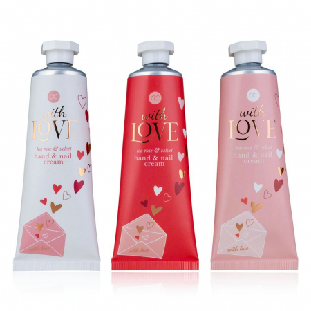 Crema hidratanta pentru maini, Tea Rose and Velvet, pink, 60 ml [1]