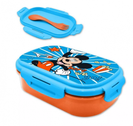 Cutie sandvis cu tacamuri, Mickey Mouse, 21x14x6 cm [1]