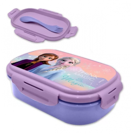 Cutie sandvis cu tacamuri, Frozen Be Magic, 21x14x6 cm [1]