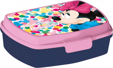 Lumea copiilor - Cutie sandvis Minnie Mouse, 16x12x5 cm