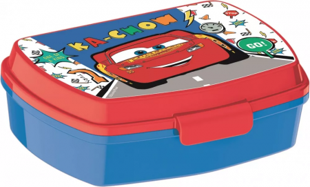 Lumea copiilor - Cutie sandvis Cars,16x12x5 cm