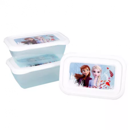 Articole hranire - Set 3 cutii sandvis Frozen