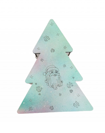 Cutie din lemn natur, Bradut, 25x20x6 cm [0]