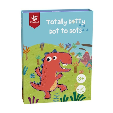 Jucarii educative - Joc uneste punctele cu dinozauri - Pinwheel - Totally Dotty Dots to Dots Educational Toy