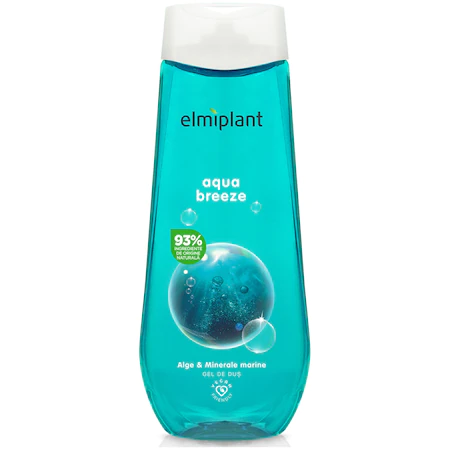 Geluri de dus pentru Ea - Gel de dus Elmiplant Aqua Breeze cu Alge&Minerale Marine, 400 ml