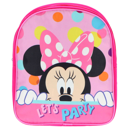 Ghiozdan gradinita Minnie Mouse Let's Party, 30 cm, roz [1]