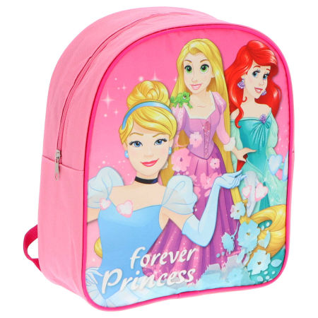 Ghiozdan gradinita Printesele Disney, 30 cm, roz [0]