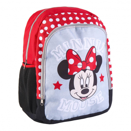 Lumea copiilor - Ghiozdan scoala Minnie Mouse, 41x32x14 cm, 2 compartimente