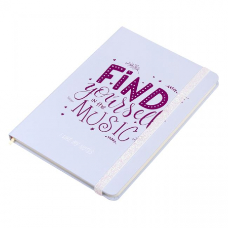 Agenda cartonata A5, Find yourself in Music, dictando [0]