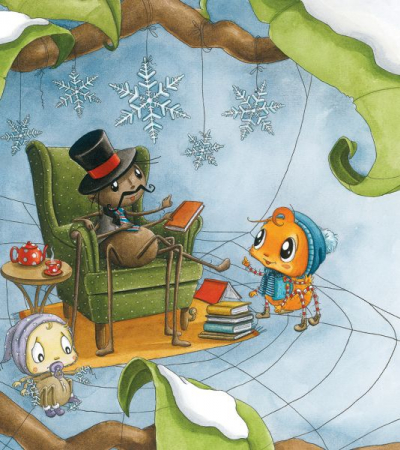 Micul Paianjen Firicel. Ce minunata este iarna! Diana Amft, Martina Matos [3]