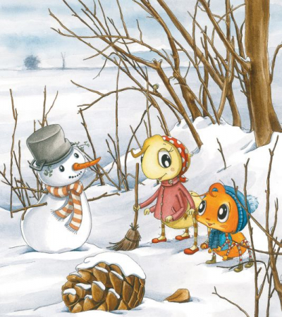 Micul Paianjen Firicel. Ce minunata este iarna! Diana Amft, Martina Matos [2]