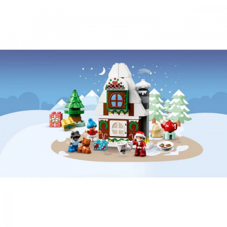 LEGO® Duplo - Casa din turta dulce a lui Mos Craciun [2]