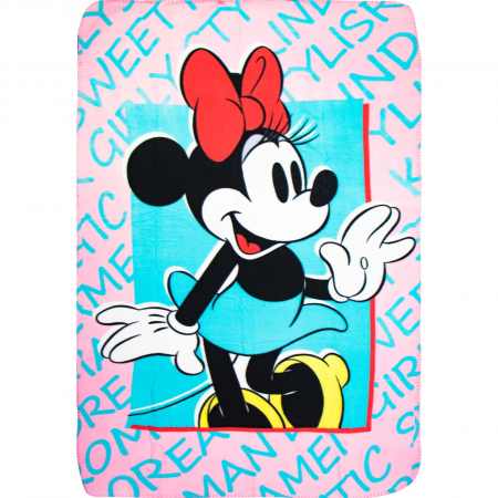 Patura Minnie Mouse Happy, 100x150 cm [0]