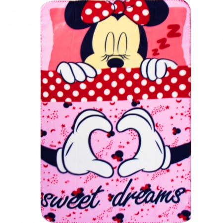 Patura Minnie Mouse Sweet Dreams, 100x150 cm [0]