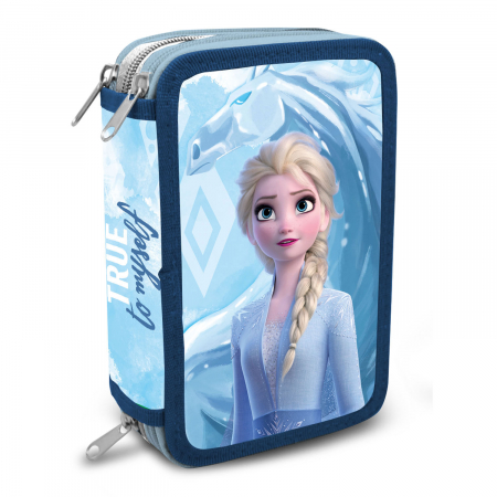 Penar echipat 43 piese Anna si Elsa,3 compartimente,multicolor [0]