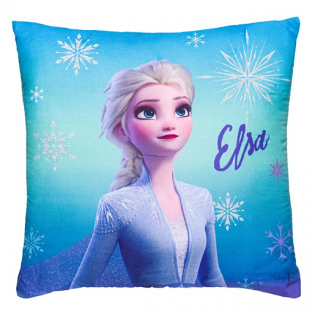Perna decorativa pentru copii Frozen, Anna si Elsa 30x30 cm [1]