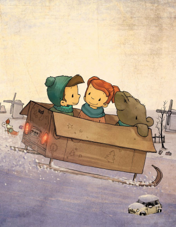 Un Craciun Elefantastic. Expeditie la Polul Nord, Joëlle Tourlonias, Michael Engler [1]