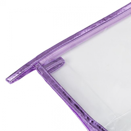 Portfard Summer Transparent Purple Shiny Rally 22x7x16 cm [1]