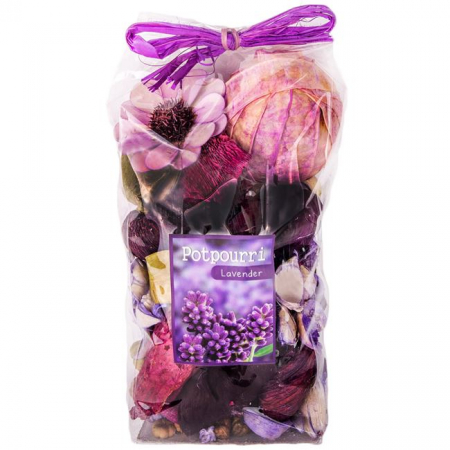 Flori uscate Potpourri cu parfum de lavanda, 180 grame [0]
