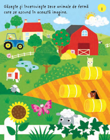 Prima mea carte de activitati la ferma, Usborne Books, 3 ani+ [1]