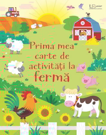 Prima mea carte de activitati la ferma, Usborne Books, 3 ani+ [0]