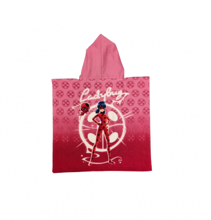 Prosop poncho, Ladybug Red, 110x55 cm [1]