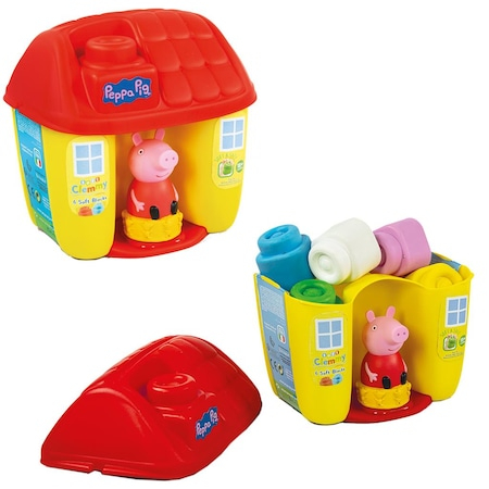 Set cuburi Baby Clemmy - Casuta Peppa Pig [0]