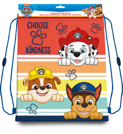Ghiozdane - Sac sport Paw Patrol 40x30 cm, multicolor, baieti