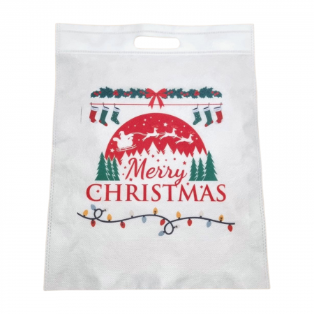 Sacosa textil, Merry Christmas, 43x34 cm [1]