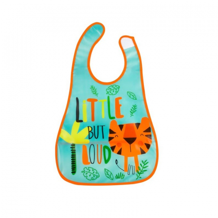 Baveta plastic, inchidere velcro model tigru [0]