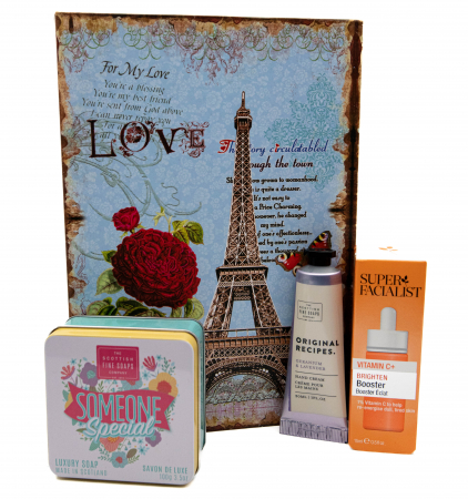 Set cadou cosmetice, Vitamin C Booster 15 ml, sapun 100 g si crema de maini 30 ml [0]