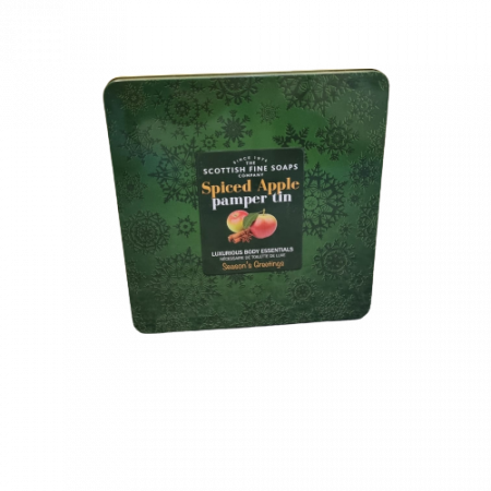 Set cadou, Spiced Apple, 2 x Sapun de corp 100 g, Gel de dus 75 ml, Unt de corp 75 ml [2]