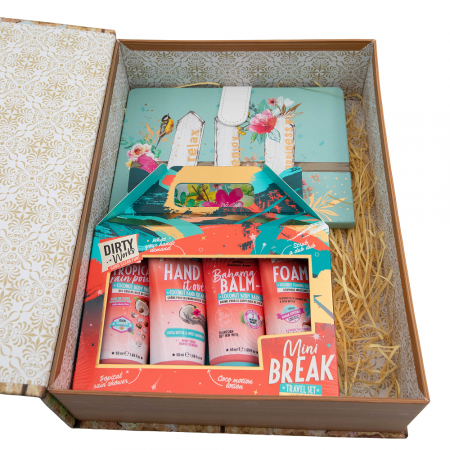 Set produse cosmetice Dirty Works Mini Break 200 ml si agenda A5 When in Paris [1]