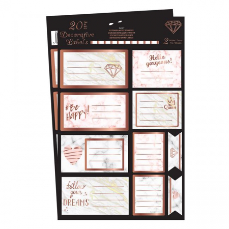 Set etichete decorative, 20 bucati [0]